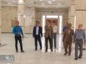 بازدید معاون محترم عمرانی امور آموزش عالی سازمان برنامه و بودجه کشور جناب آقای مهندس شفیعی  از دانشگاه صنعتی شاهرود 